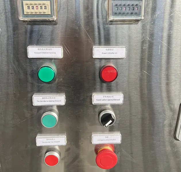 Double cone electrical control