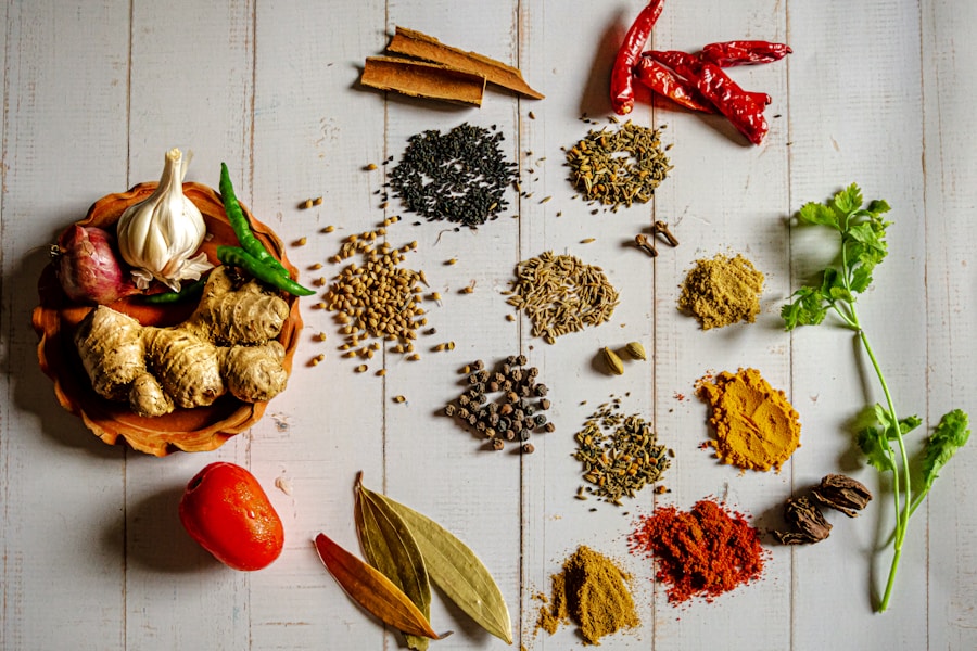 Spices and seasoning ingredients