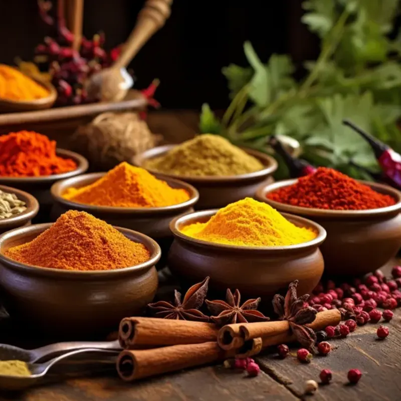 Spice powder mixer